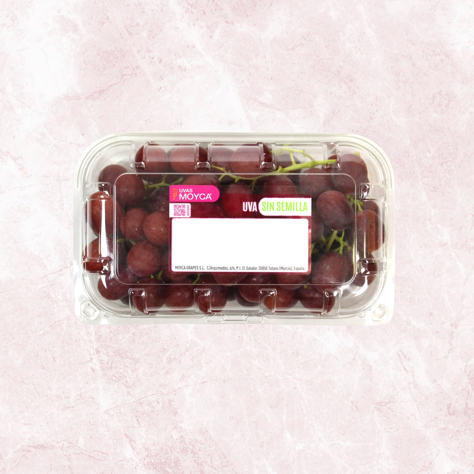 Caja uva roja