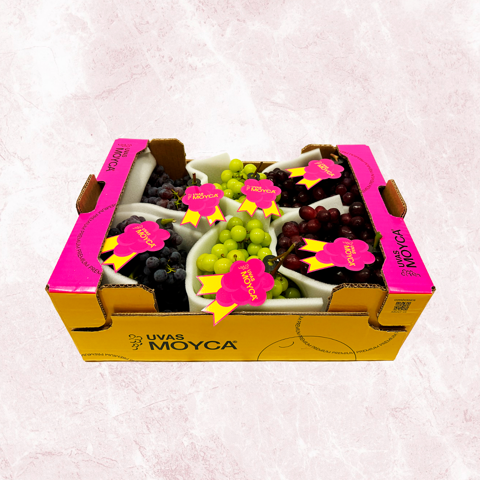 Mix de uvas de especialidades - Sabor fresa, caramelo y moscatel.