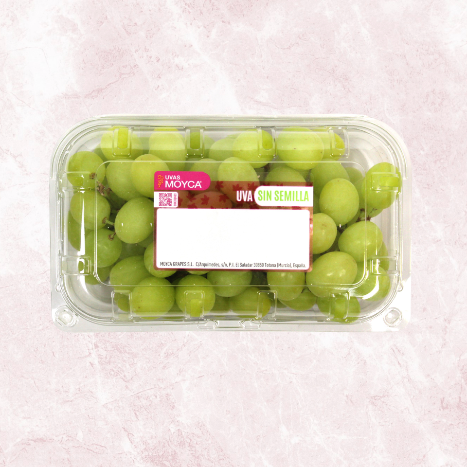 Caja uva blanca